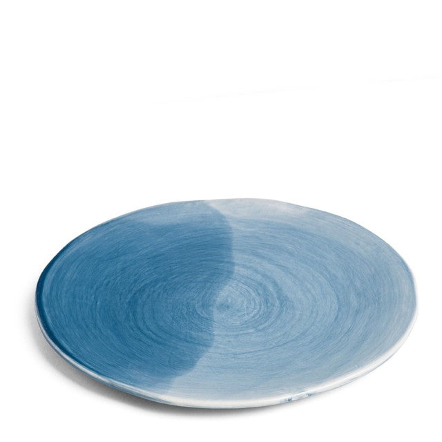 Daylesford Organic Palamino Plate Blue 26cm - British product