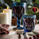 Ravenhead Gemstone Blue Mixer Glass 27CL, imported from the UK