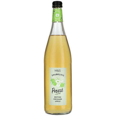 M&S M&S British Orchard Apple Presse Sparkling Apple Juice 750ml- Buy online at McGrocer