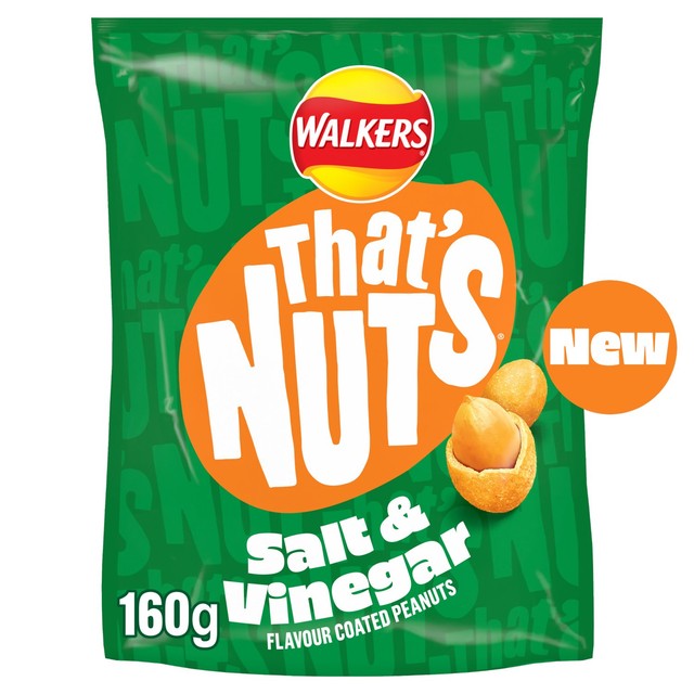 That's Nuts coated peanuts salt and vinegar 160g (British brand)
