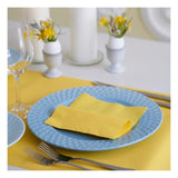 Duni yellow paper party napkins 125 pack (British brand)