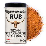 Cape Herb & Spice Texan Steakhouse seasoning rub 100g - British product