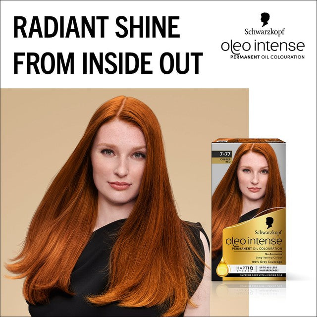 Schwarzkopf copper red permanent hair dye (British brand)
