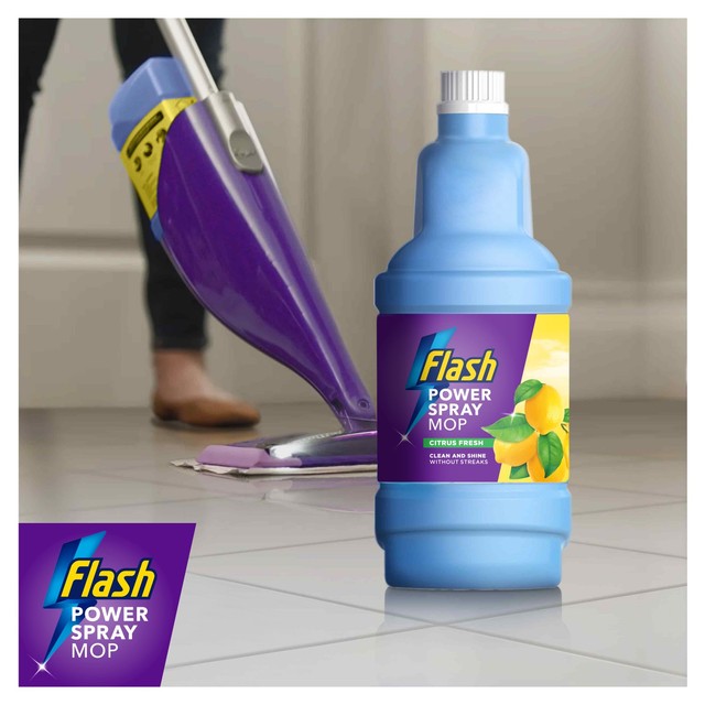 Flash Power Mop Refill Solution Citrus Fresh 1.25L - British product