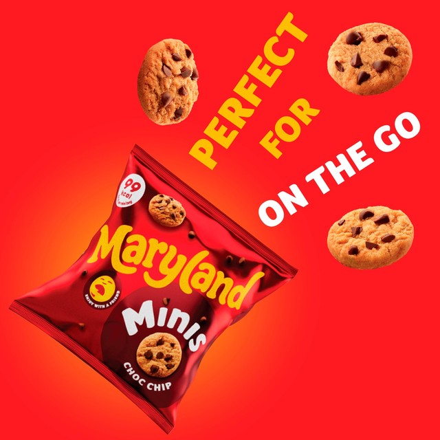 Maryland chocolate chip minis cookies 118.8g pack, imported from the UK