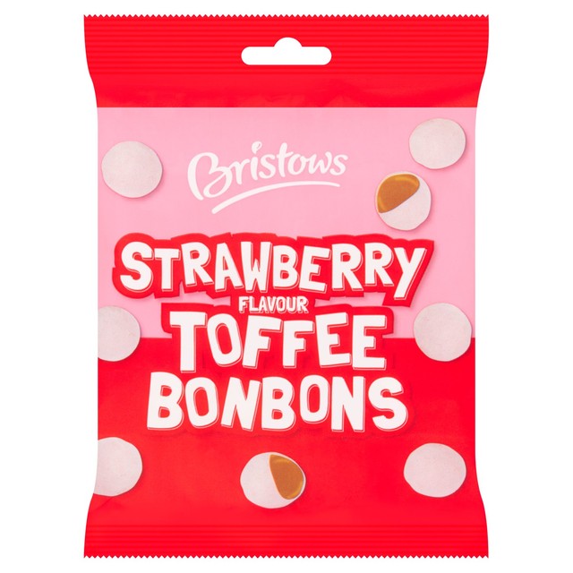 Montezumas strawberry toffee bon bons bag, UK version