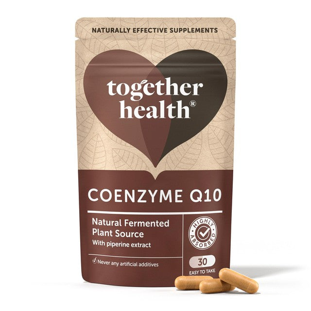 Together Health Coenzyme Q10 Natural Source supplement (British brand)