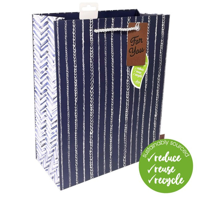 Deva Designs Yacht Club Large Gift Bag 32cm (British brand)