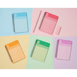Nuco Cloud Pastel A4 Blue Wiro Notebook 110 pages, imported from the UK