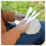 BioPak white paper spoons 10 pack - British product