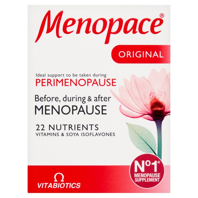 Vitabiotics Menopace Original capsules 30 pack (British brand)
