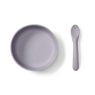 Vital Baby silikon sugebollesett dusket malva babysett