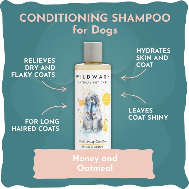 WildWash conditioning shampoo and conditioner bundle 250ml - British product