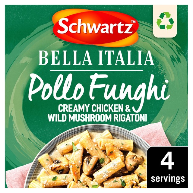 Schwartz Pollo Funghi sauce mix 30g (British brand)