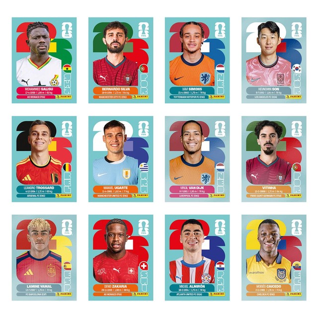 Panini FIFA World Cup 2026 sticker collection pack, UK version