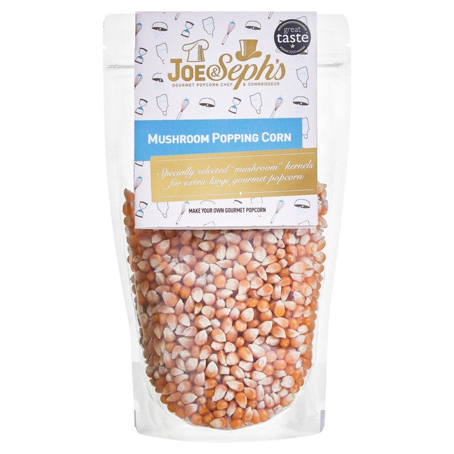 Joe & Seph's extra-large mushroom-style popping corn kernels 400g, UK version