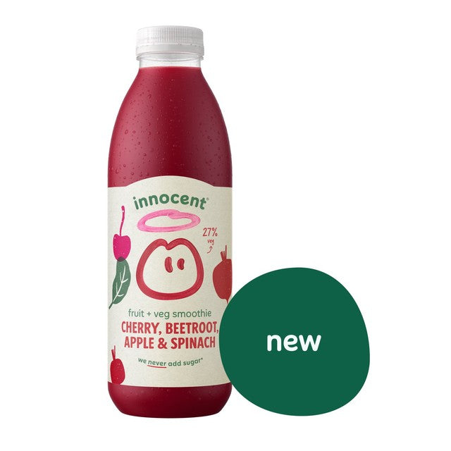 Innocent Kirsch-, Rote Bete-, Apfel- und Spinat-Smoothie 750ml, britische Version