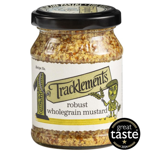 Tracklements Robust Wholegrain Mustard 140g (British brand)