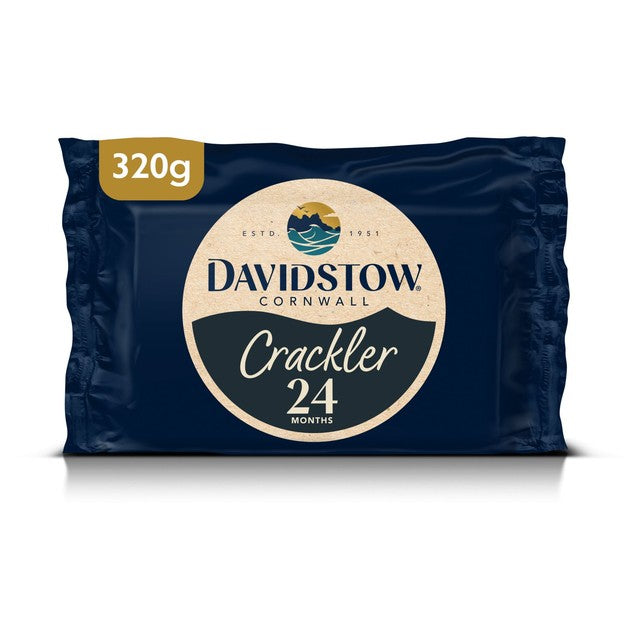 Davidstow Crackler Extra Mature Cheddar Cheese 320g - British product