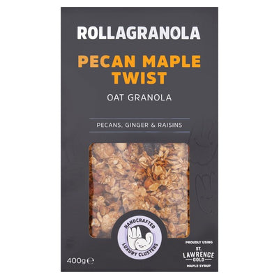 M&S Rollagranola Pecan Maple Twist Granola 400g- Buy online at McGrocer