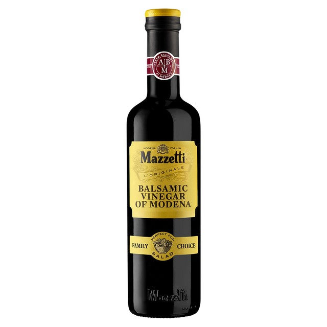 Mazzetti Yellow Label 2 leaf balsamic vinegar 500ml, imported from the UK