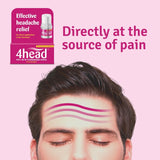 4head headache relief stick 3.6g, UK version