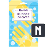Ocado household rubber gloves medium, imported from the UK