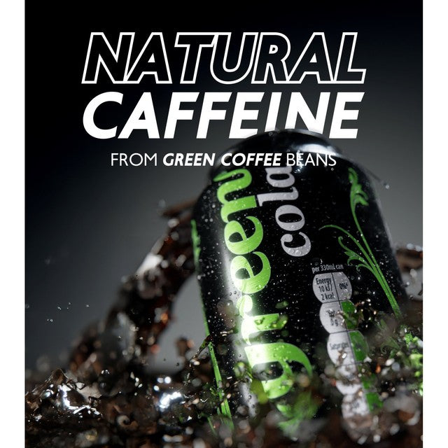 Green Cola Sugar Free Cola 4 x 330ml, UK version