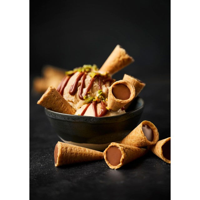 M&S Choc Cone Ends waffle cones with Belgian milk chocolate, UK version