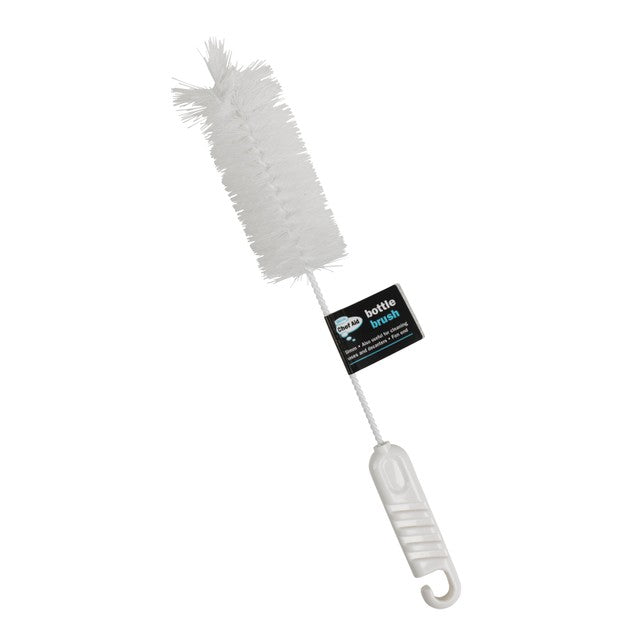 Chef Aid Plastic Bottle Brush White - British product