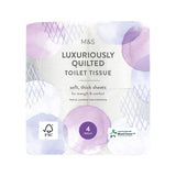M&S quilted toilet tissue 4 rolls, imported from the UK