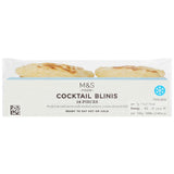 M&S cocktail blinis 112g - British product