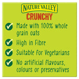 Nature Valley dark chocolate cereal bars 18x42g, imported from the UK