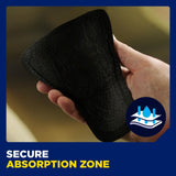 TENA Men Black Protective Shields Extra Light Absorbency 14 Pack (British brand)