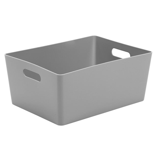 Wham Storage Basket Rectangular Cool Grey 11.5L (British brand)