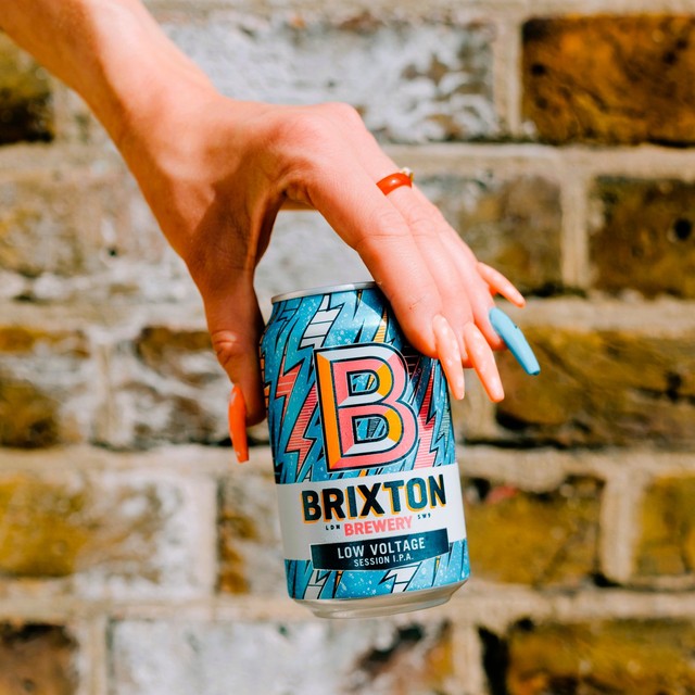 Brixton Brewery Low Voltage Session IPA beer 330ml - British product