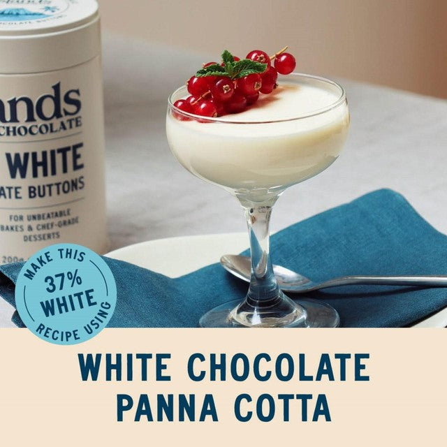 Islands 37% white chocolate buttons 200g, UK version