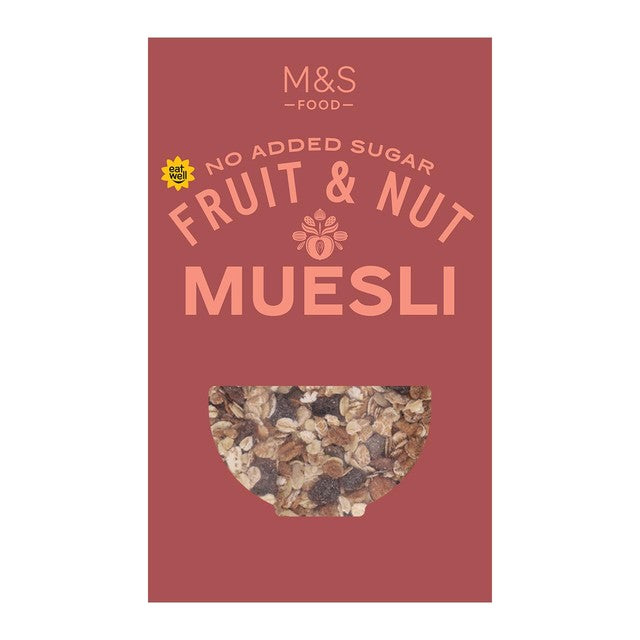 M&S No Added Sugar Fruit & Nut Muesli - British product