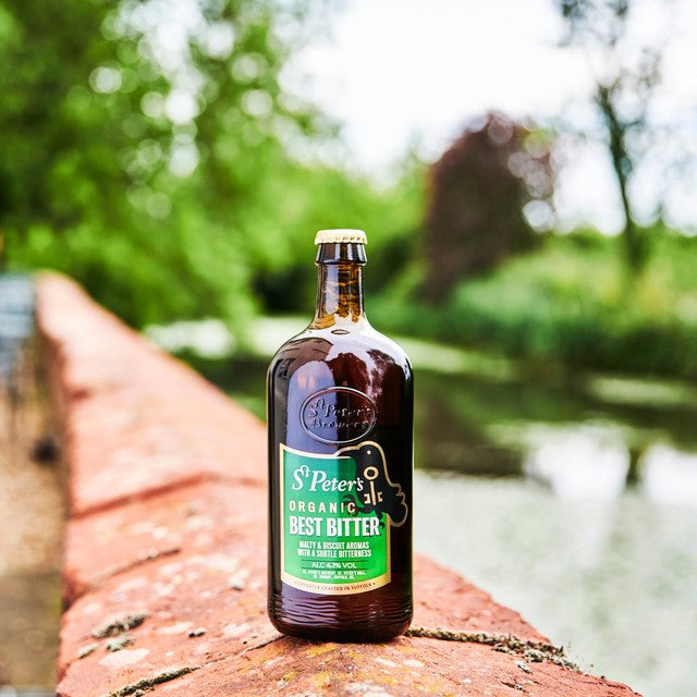St. Peters organic best bitter beer 500ml (British brand)