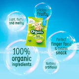 Organix summer fruits rice cake clouds baby snack, imported from the UK