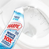 Harpic White & Shine Bleach Original toilet cleaner gel 750ml, UK version
