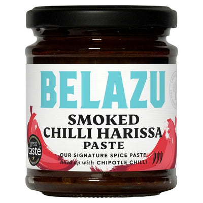 Belazu geräucherte Chili Harissa Chilipaste 170g