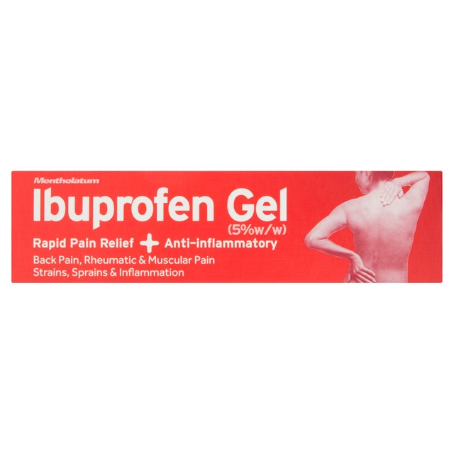 Mentholatum Ibuprofen 5% Gel 35g, imported from the UK