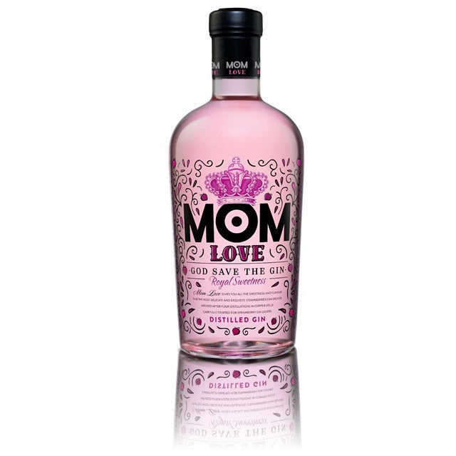 MOM strawberry gin 70cl, imported from the UK
