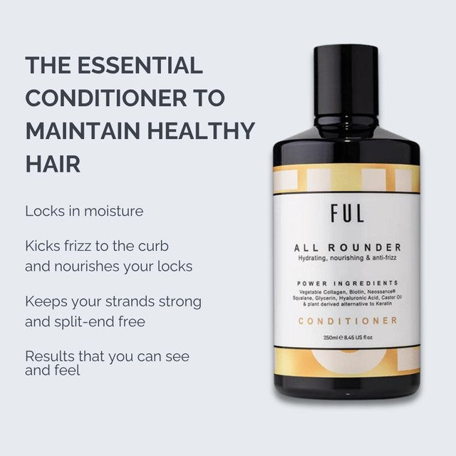 FUL All Rounder Conditioner Moisturising 250ml - British product