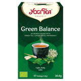Yogi Tea Green Balance Organic green tea blend 17 tea bags (British brand)
