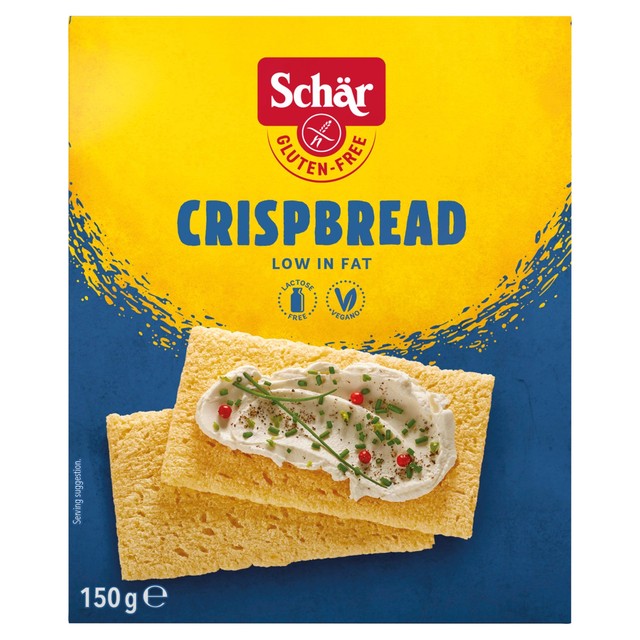 Schar gluten-free crispbread 150g (British brand)