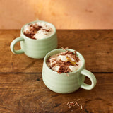 Jamie Oliver Big Love Cosy Cuppa green mug - British product