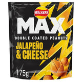 Walkers Max Strong Jalapeño  Cheese Sharing Double Coated Peanuts 175g