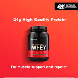 Optimum Nutrition Double Rich Chocolate protein powder 899g, imported from the UK